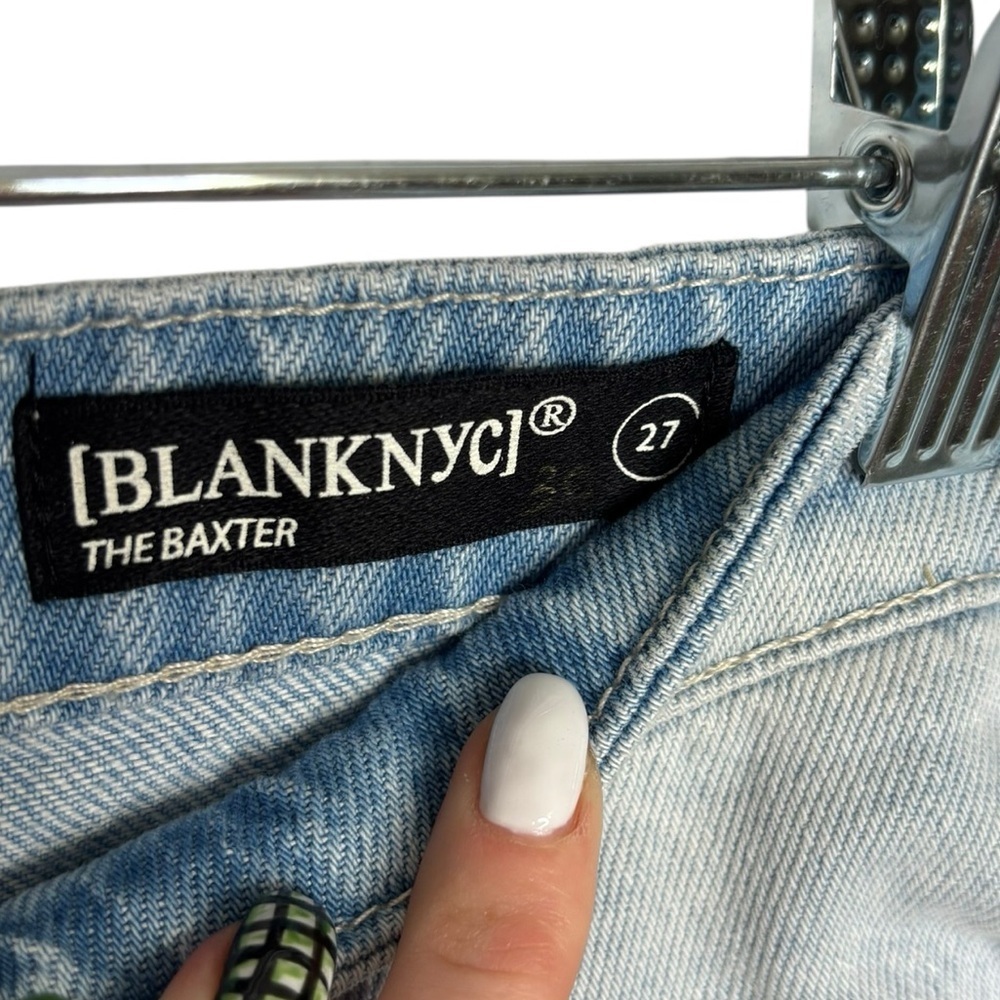 Blank NYC Baxter Color-Block Patchwork Straight L… - image 6